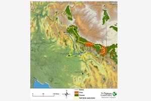 map of forest fire history