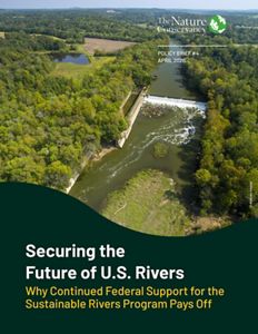 Cover image for Securing the Future of U.S. Rivers policy brief.