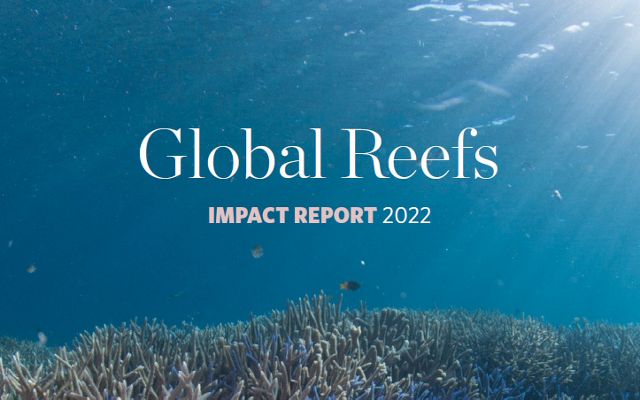 Cover of Global Reefs Report 2022