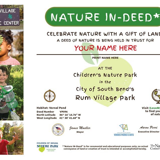 CINP Nature IN-Deed for the Rum Village partner park. 