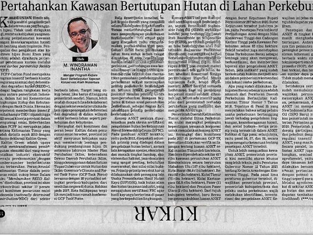 Opinion Editorial Oleh Windrawan Inantha