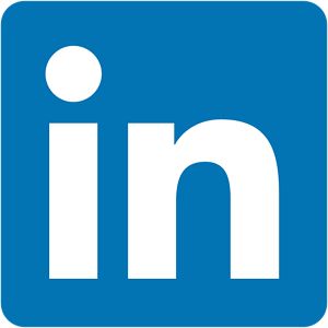 LinkedIn logo.