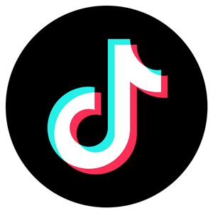 TikTok logo.