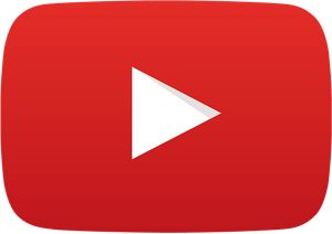 YouTube logo.