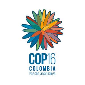 Logo COP 16 Colombia.