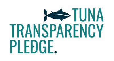 Tuna Transparency Pledge graphic.