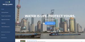 Step-by-step web tool to help local champions replicate and implement water funds.