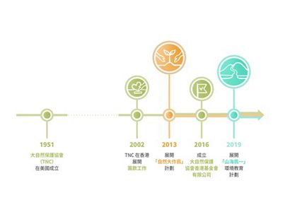A graphic of a timeline.