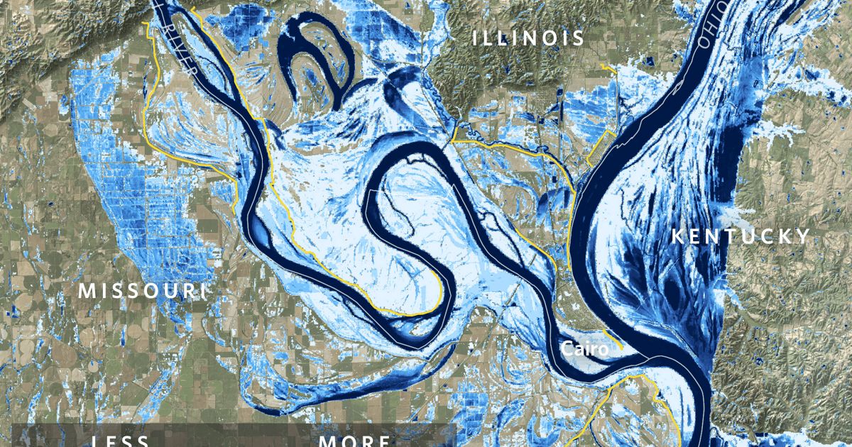 mississippi river tributaries map