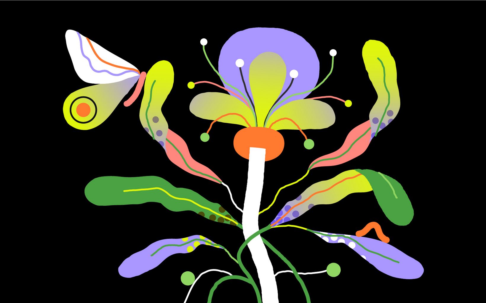 Graphic of flowers.