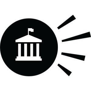 Icon of government building