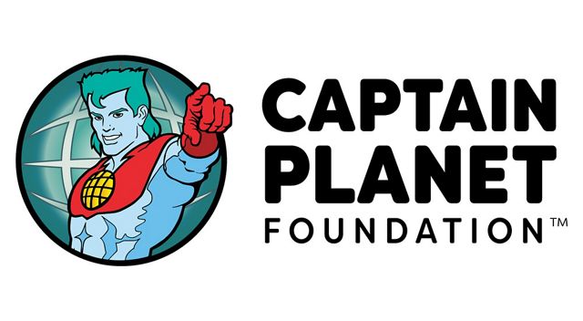Captain planet pointing at the user next to text "Captain Planet Foundation"