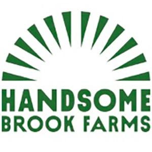 Handsome Brook Farms logo.