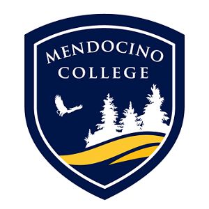Mendocino College logo.