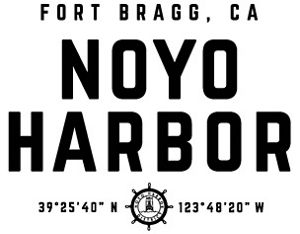Noyo Harbor logo.