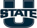Utah State University's logo.