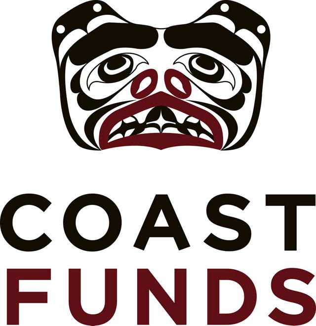 black and red logo for Coast Funds