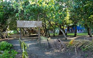 The ranger station at Haevo beach. Khulano means leatherback turtle in the local language.