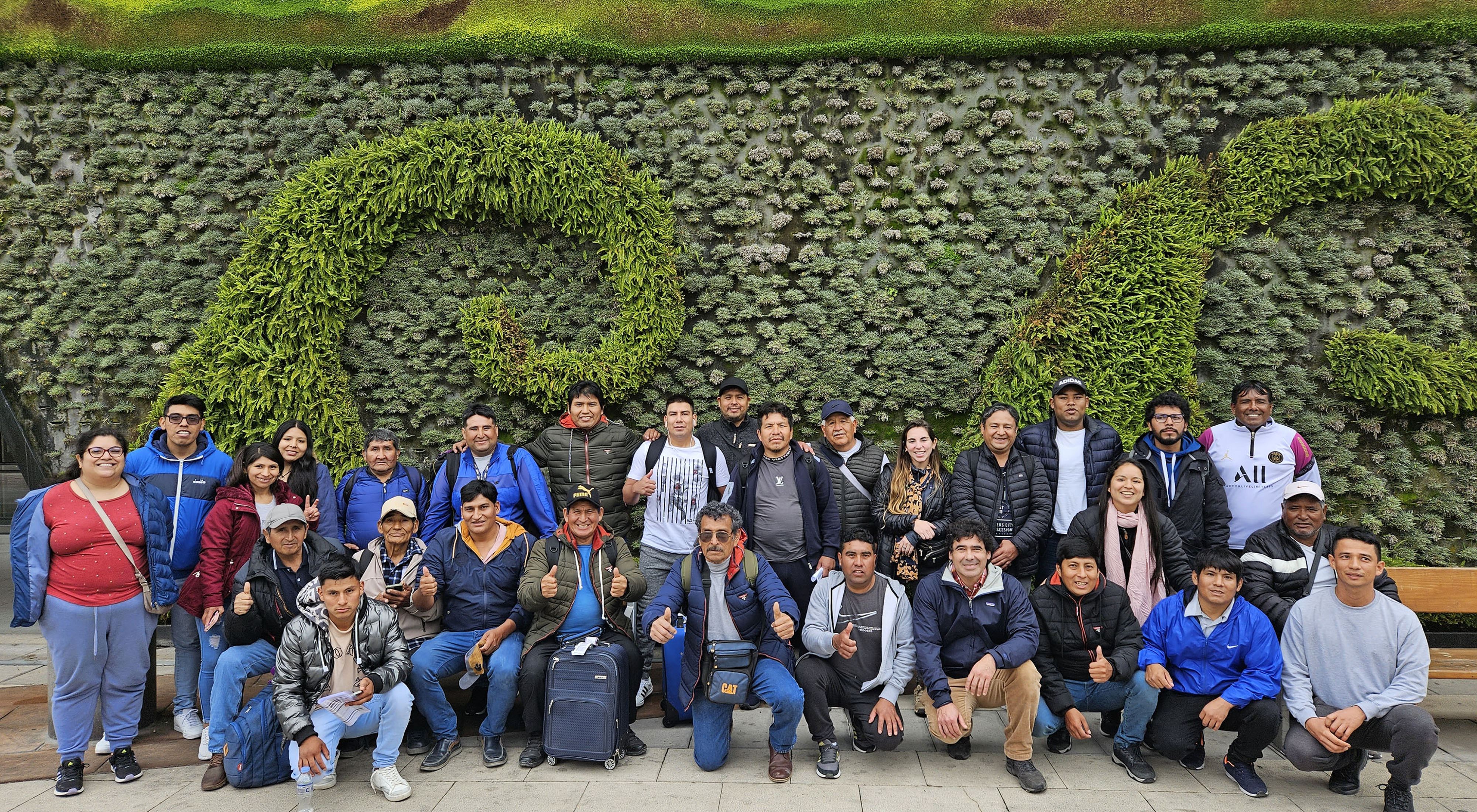 Grupo de pescadores peruanos visitan Chile en actividad organizada por TNC Perú y Chile.
