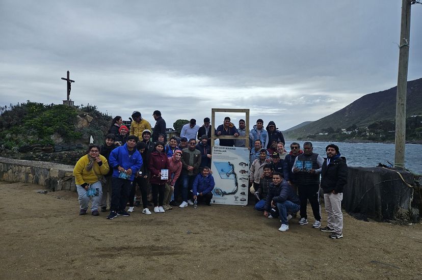 Pescadores de Marcona visitan Refugio Marino de Zapallar