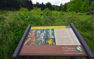 Signage at Joan Jones Portman Trail.