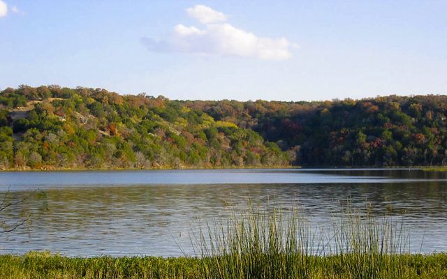 Tucker Lake at Palo Pinto Mountains State Park in North Texas.