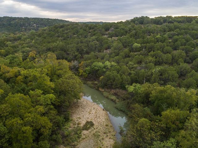 Palo Pinto Creek at Palo Pinto Mountains State Park in North Texas.