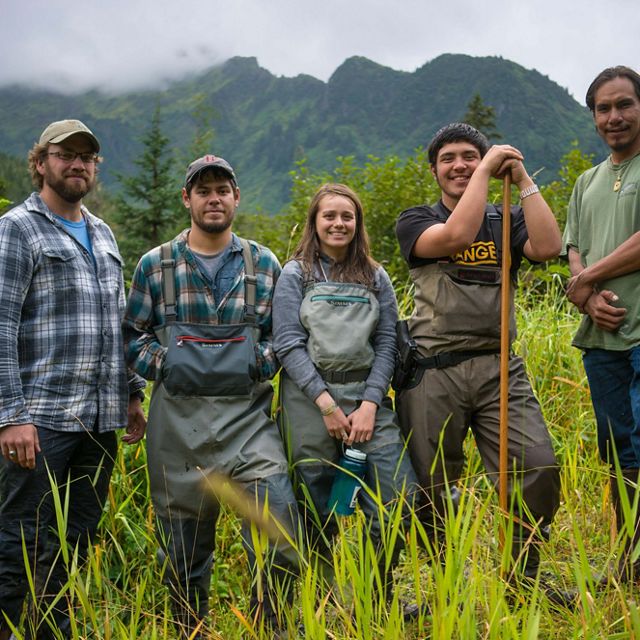 The Hoonah Native Forest Partnership in Hoonah, Alaska.