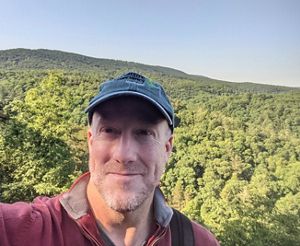 Candid selfie headshot of Bob Allen.