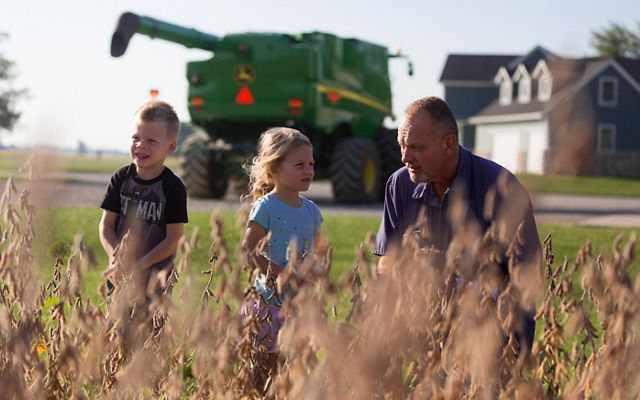 Brian Roemke and his extended family are reaping the benefits of cover crops on their Indiana farm. 