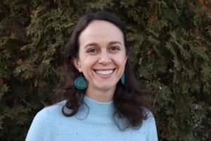 Candid headshot of Catherine Workman.