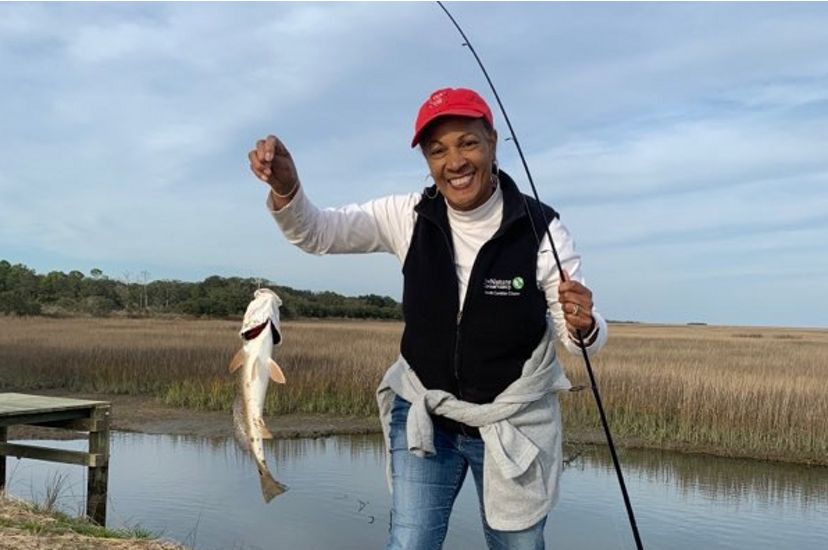 Dale has been a visible Black woman in conservation for much of her 25-year career. Raised to be independent, she says with a big smile, “I’m all Dale all the time. I can do anything!”