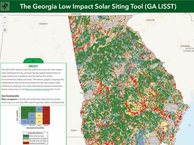 Georgia LISST overall preference map