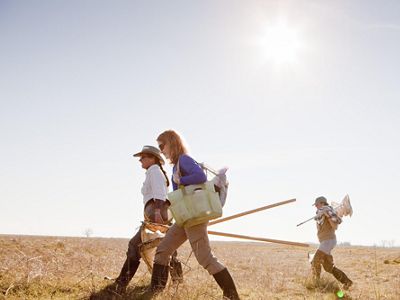TNC ecologists and partners studying the effects of cattle grazing on California's delicate vernal pool habitats.