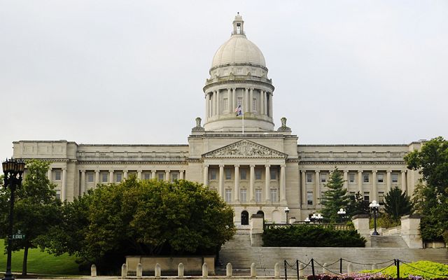 The Kentucky State Capital building. 