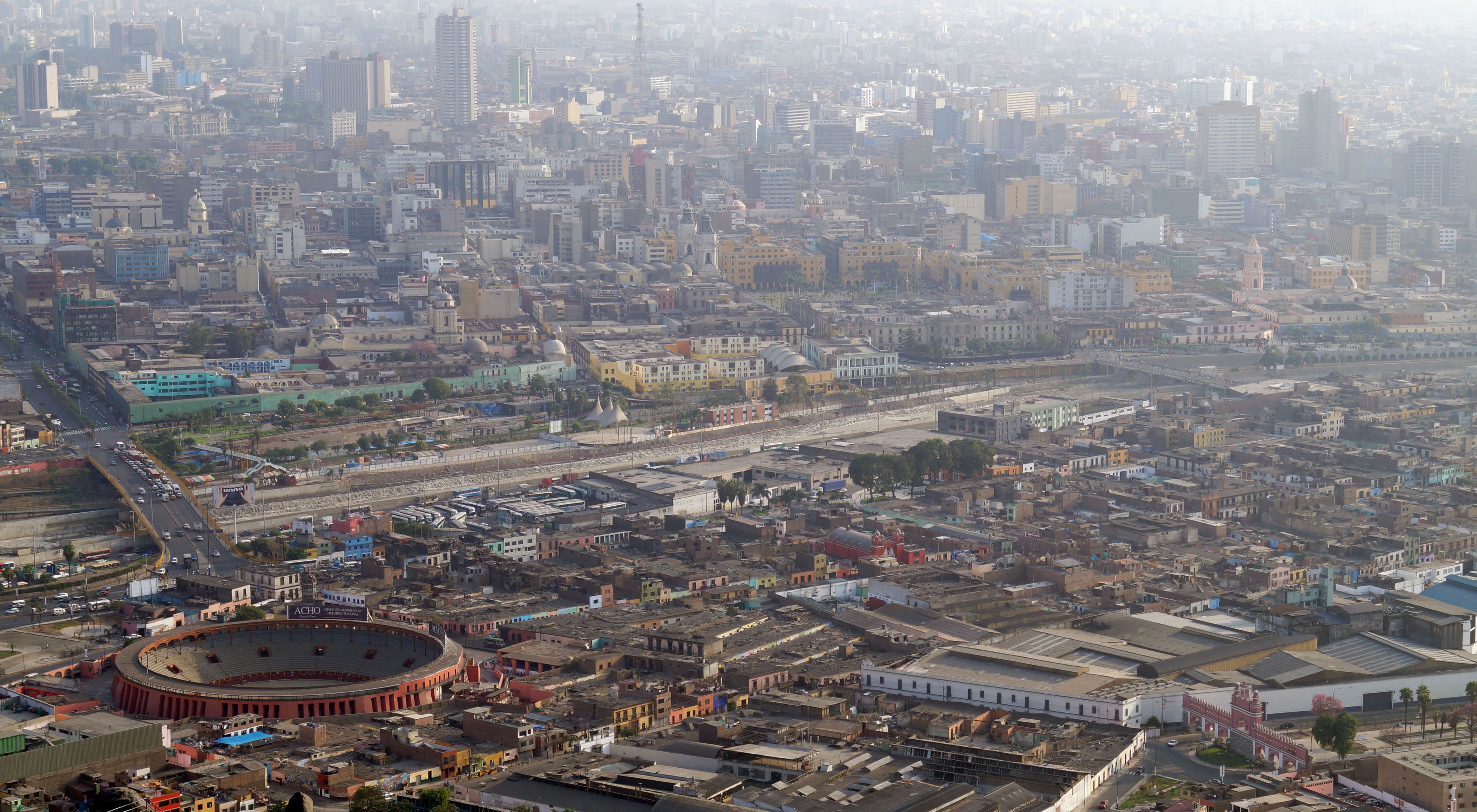 View of Lima Peru