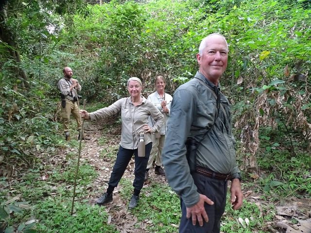 Trustees of The Nature Conservancy in Missouri on a chimp trek in Tanzania.