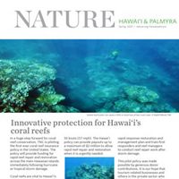 Cover of the spring 2023 issue of Nature newsletter.