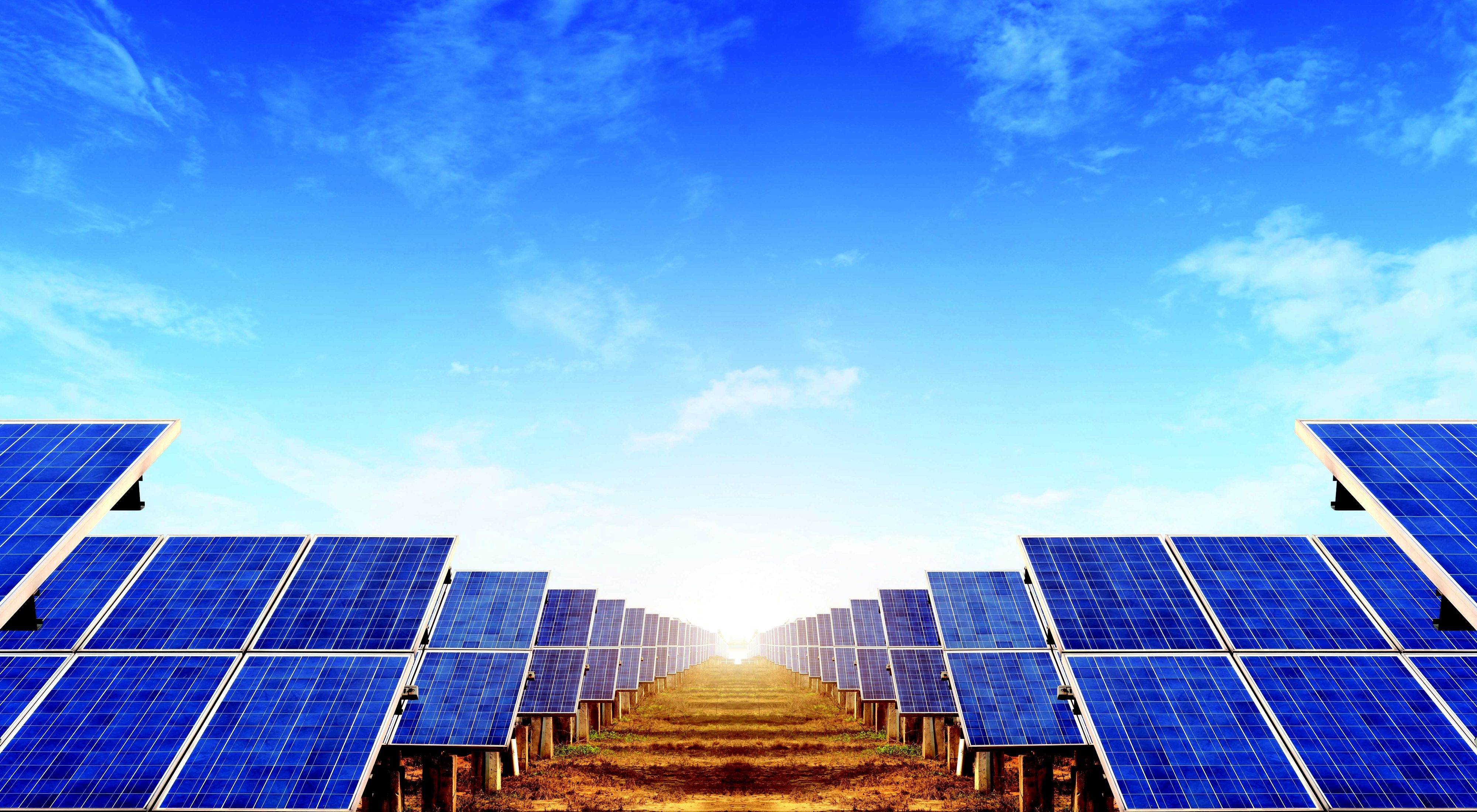 Solar power: A key part of the renewable energy transition.