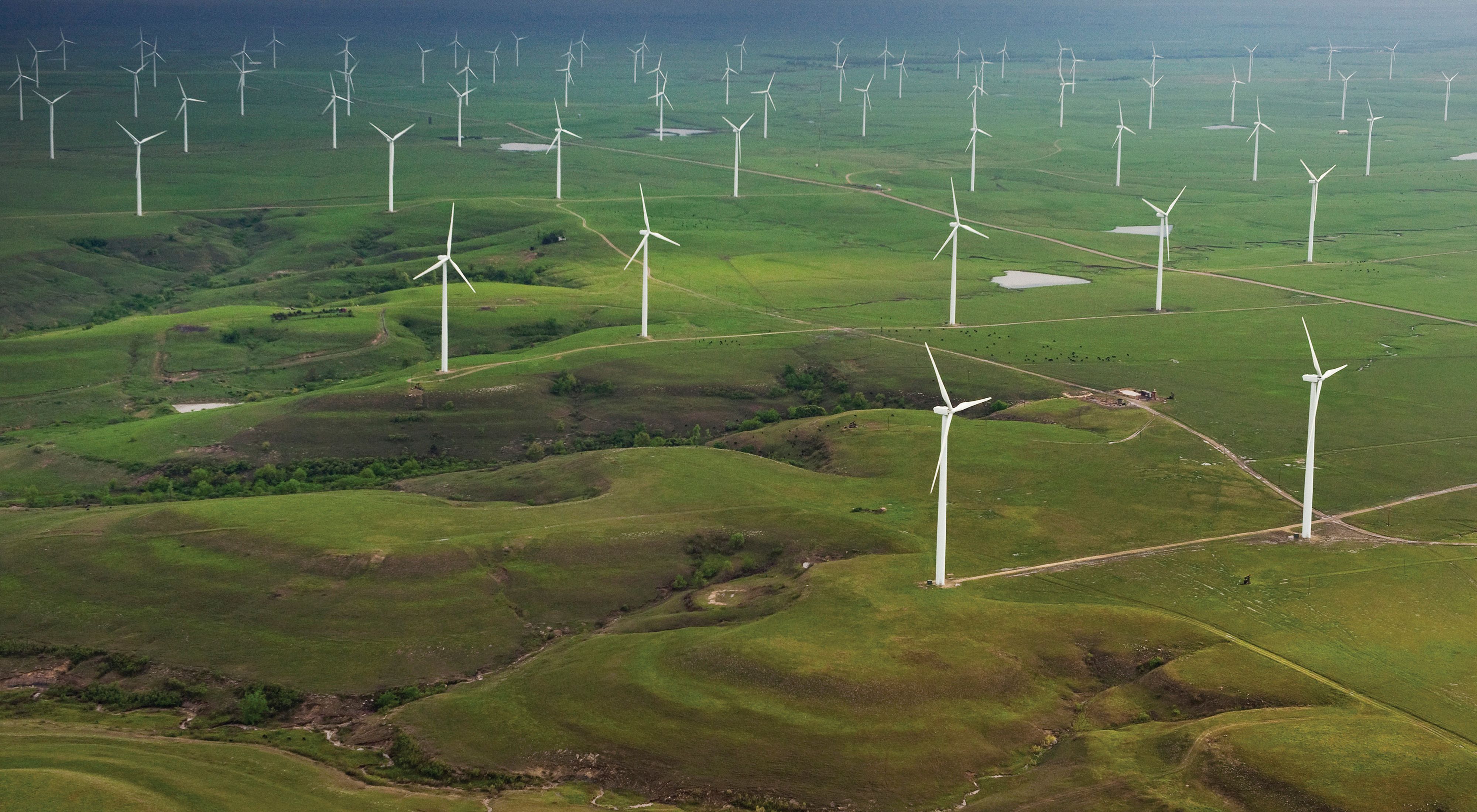 Wind energy farm
