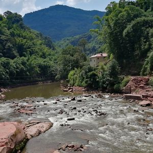 After removal of the Lianghui hydropower station at Datong River.