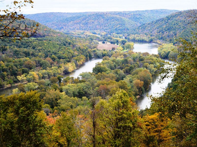 The Allegheny River Known as Paint Creek