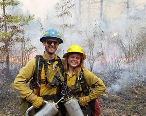 members of Arkansas burn crew