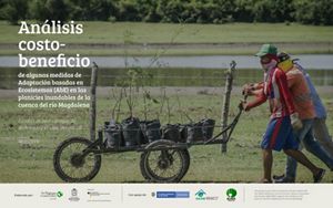 Infografía navegable que muestra un análisis económico de la implementación óptima de medidas en las ciénagas del proyecto.