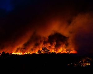 Bushfire rages in Australia