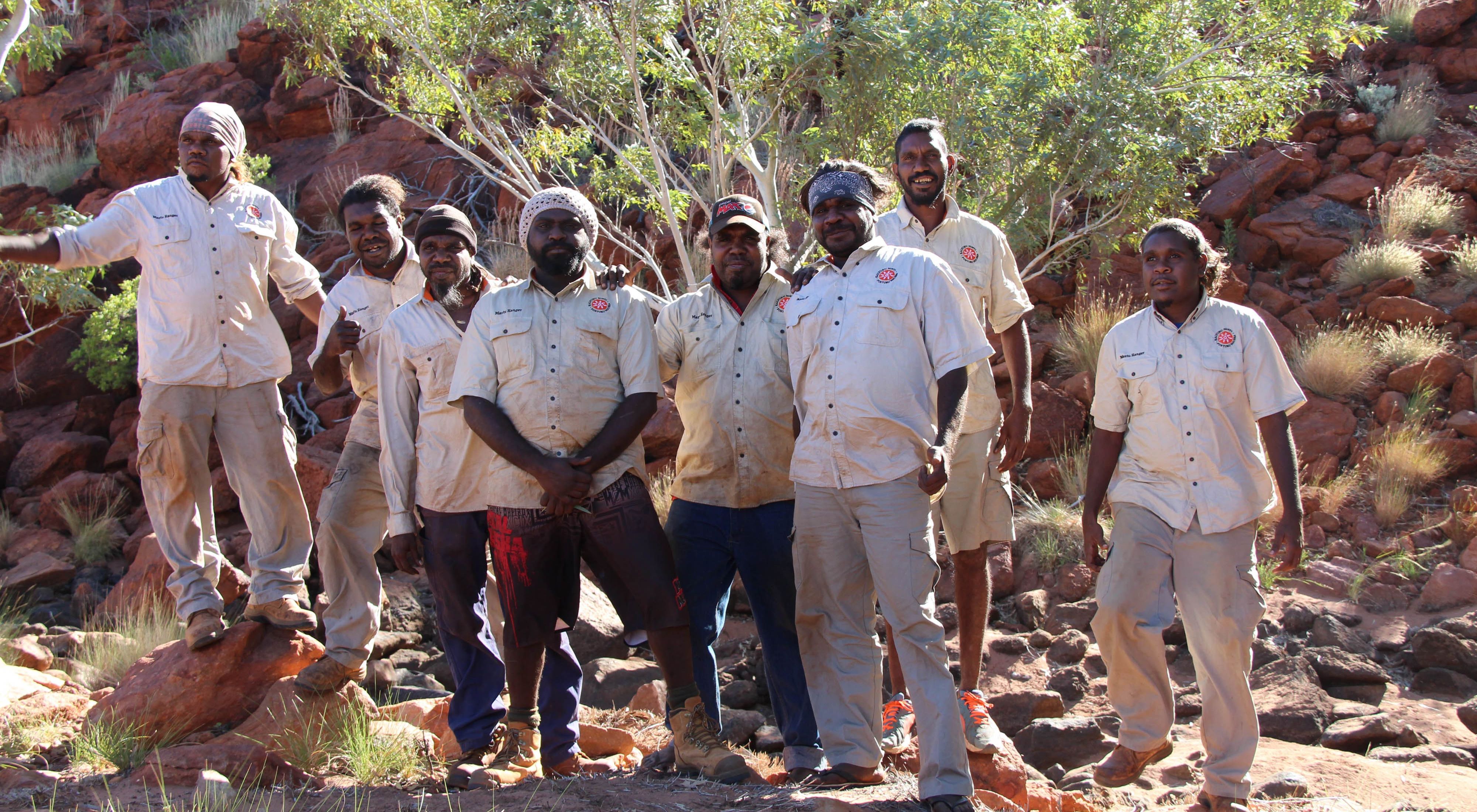 KJ Rangers work in Martu Country, the Australian outback to help keep Country healthy for people and nature