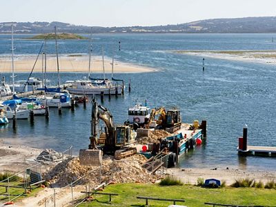 bound for new reef in Oyster Harbour, Albany