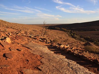 Nilpena in the rocky outback of South Australia.