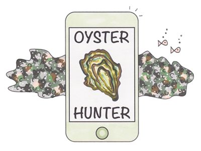 Oyster Hunter logo