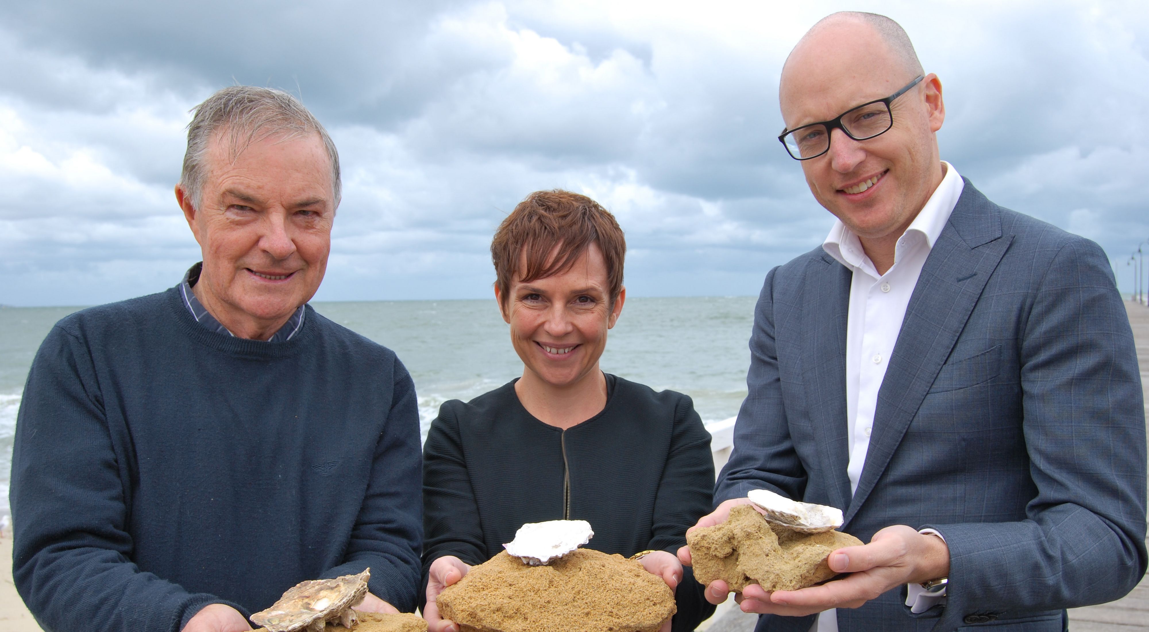 Pat Hutchison, Minister Jaala Pulford & Rich Gilmore (l to r)